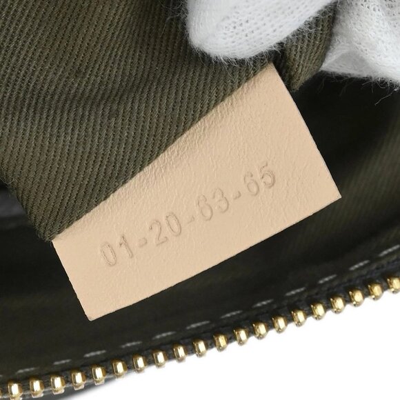 Chloe Gray Leather Marcie 2way Shoulder Handbag 01-20-63-65 145107 - Picture 8 of 11